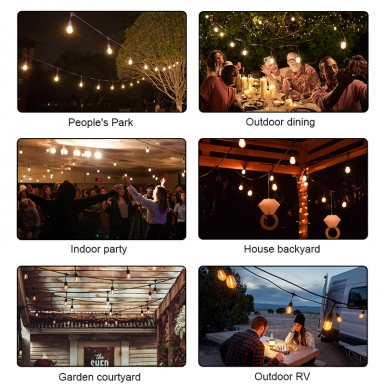 LED户外灯 - HCP091 S14非标圆线灯串